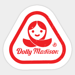 Dolly Madison Sticker